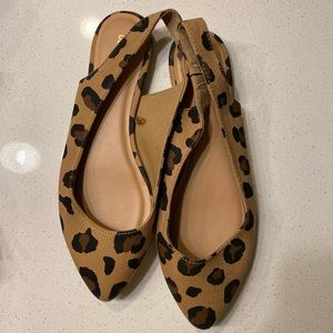 Leopard Slingbacks